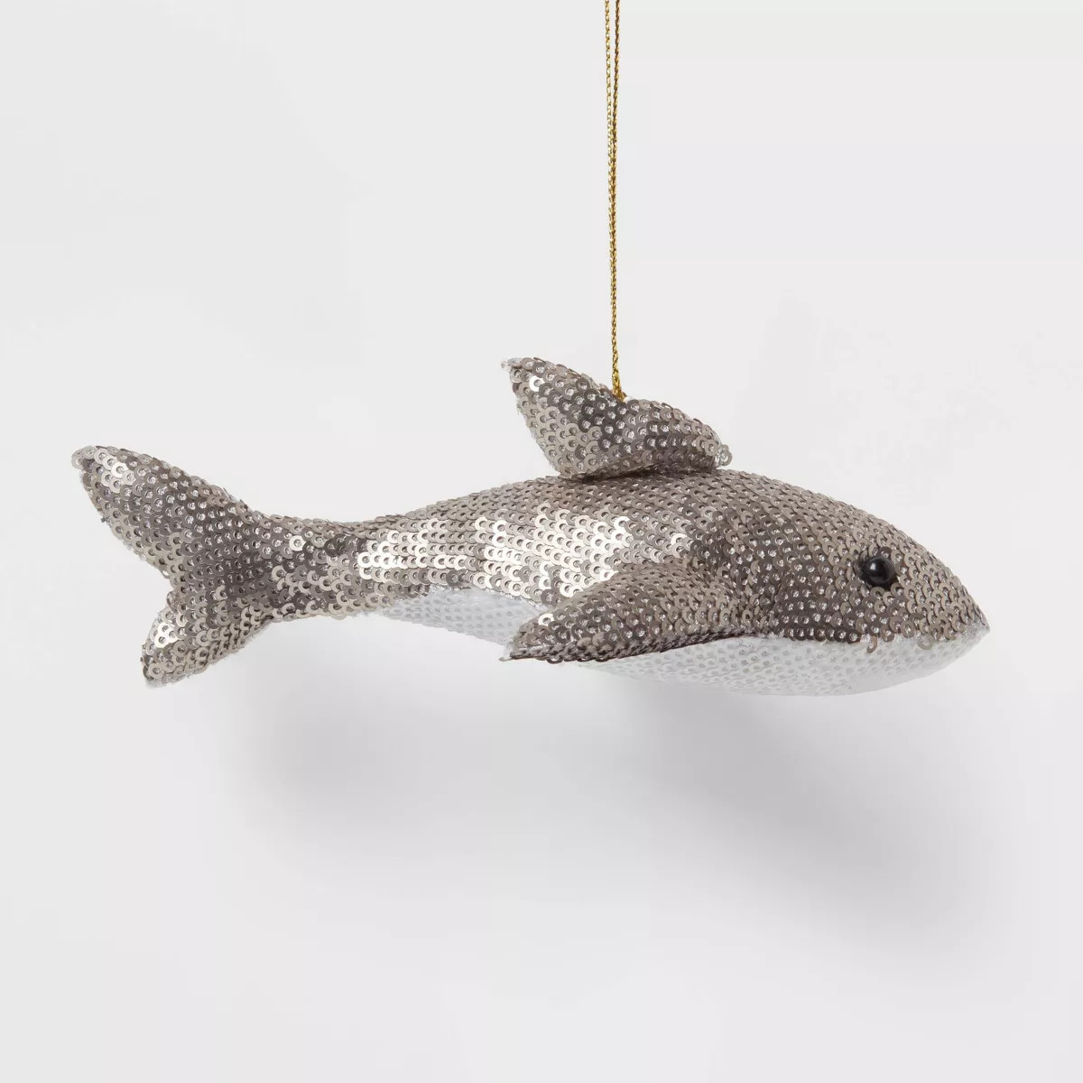 Sequined Fabric Shark Christmas Tree Ornament - Wondershop™ | Target