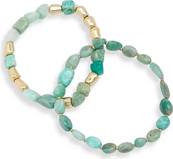 Set of 2 Beaded Stretch Bracelets | Nordstrom