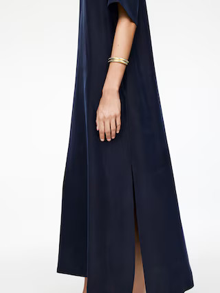 Silk T-Shirt Dress | Arket UK