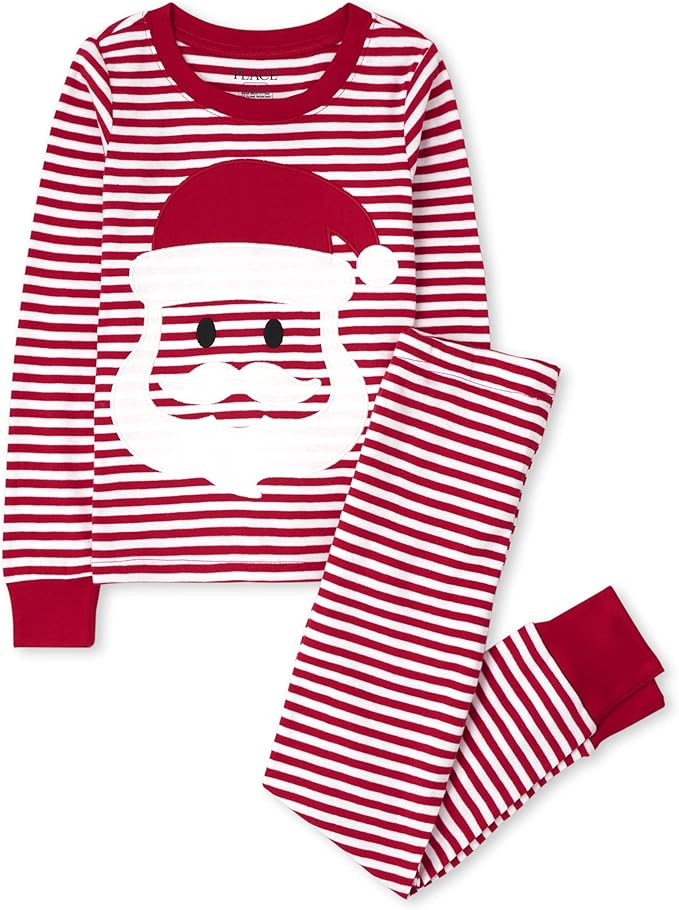 The Children's Place Baby and Kids', Sibling Matching, Holiday Pajama Sets, Cotton | Amazon (US)
