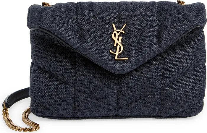 Saint Laurent Toy Loulou Puffer Quilted Canvas Crossbody Bag | Nordstrom | Nordstrom