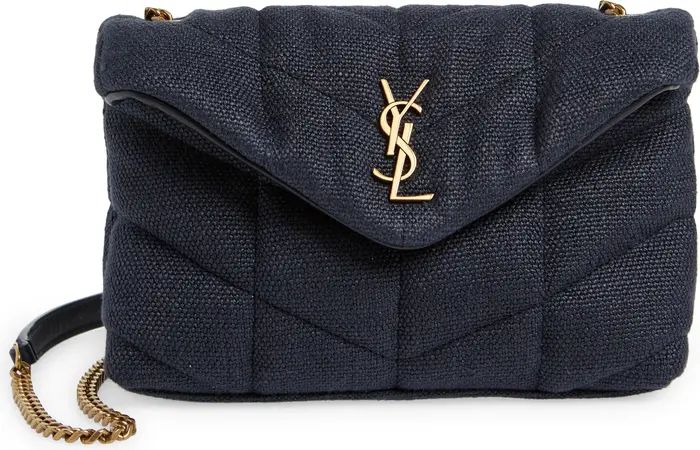Saint Laurent Toy Loulou Puffer Quilted Canvas Crossbody Bag | Nordstrom | Nordstrom