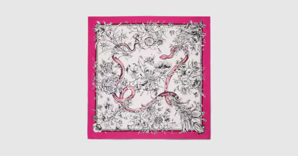 Gucci Printed silk carré | Gucci (US)