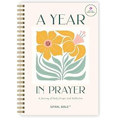 Official Spiral Bible: A Year in Prayer, Guided Prayer Journal (Floral) | Amazon (US)