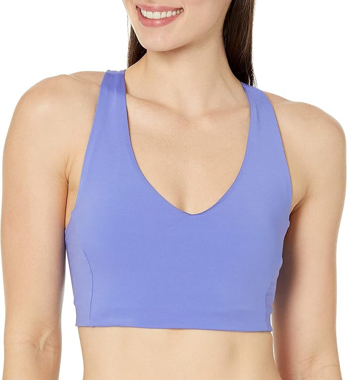Amazon Essentials Women's Active Sculpt V-Neck Sports Bra (Available in Plus Size) | Amazon (US)