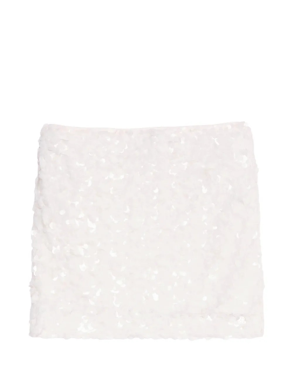 Calvin Klein sequin-embellished Mini Skirt | White | FARFETCH | Farfetch Global