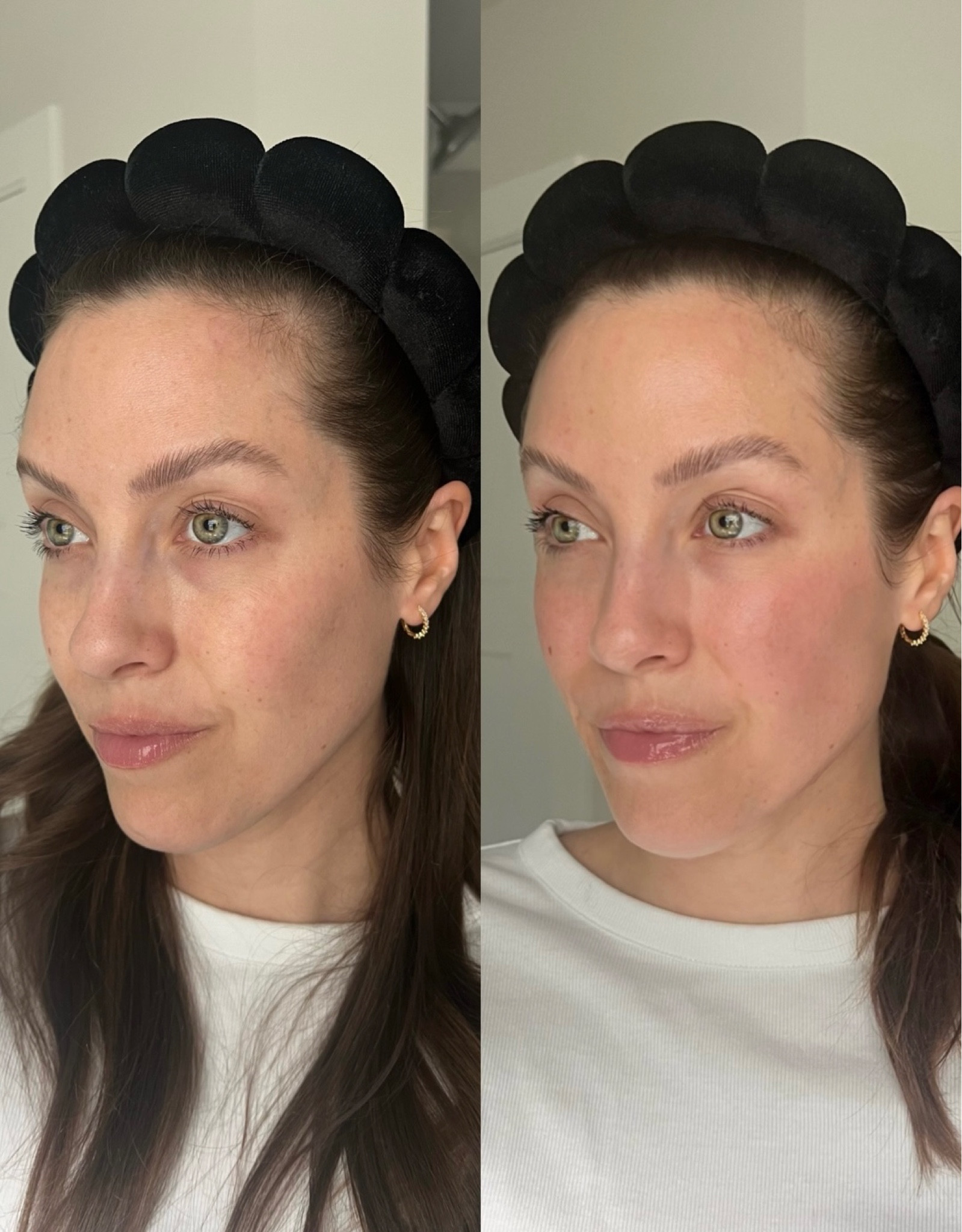 Prakti PritiPolish instant glow exfoliator before/after
