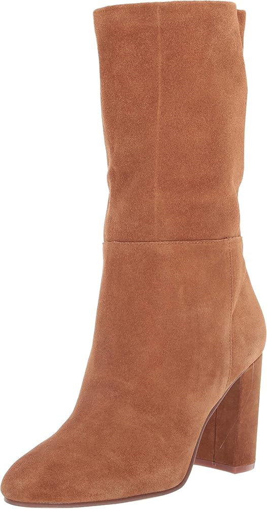 Chinese Laundry Women's Keep UP Mid Calf Boot, Black Smooth | Amazon (US)