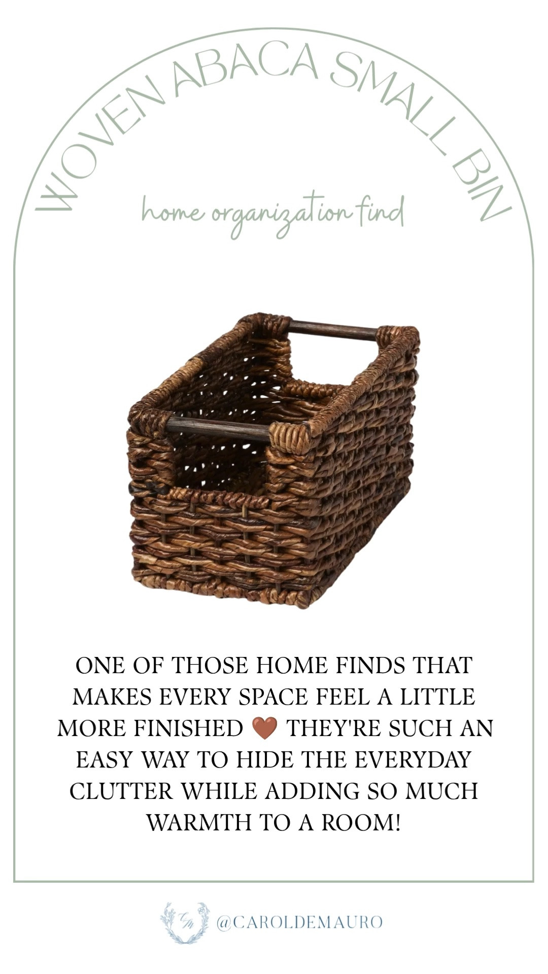 woven abaca bin, home organization, woven basket, farmhouse aesthetic, rustic look, home decor, natural materials, shelf organizer, home decor

#LTKHome