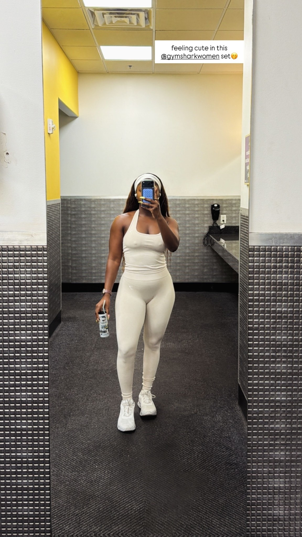 feeling cute in this @gymsharkwomen set🤭