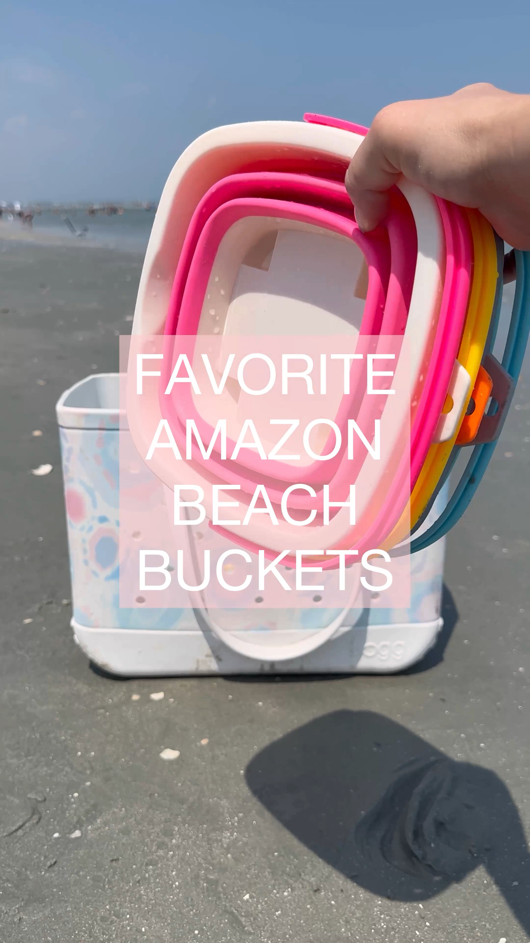 Foldable Pail Bucket Set of 3 … curated on LTK