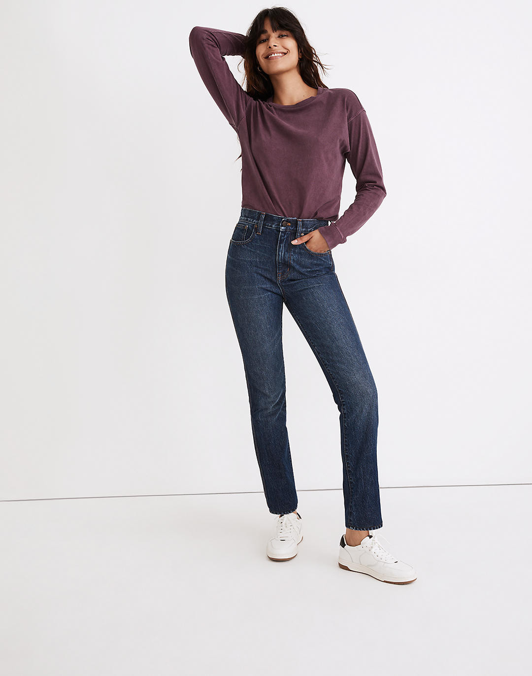 The Perfect Vintage Jean in Diversey Wash: Retro Stitched Edition | Madewell