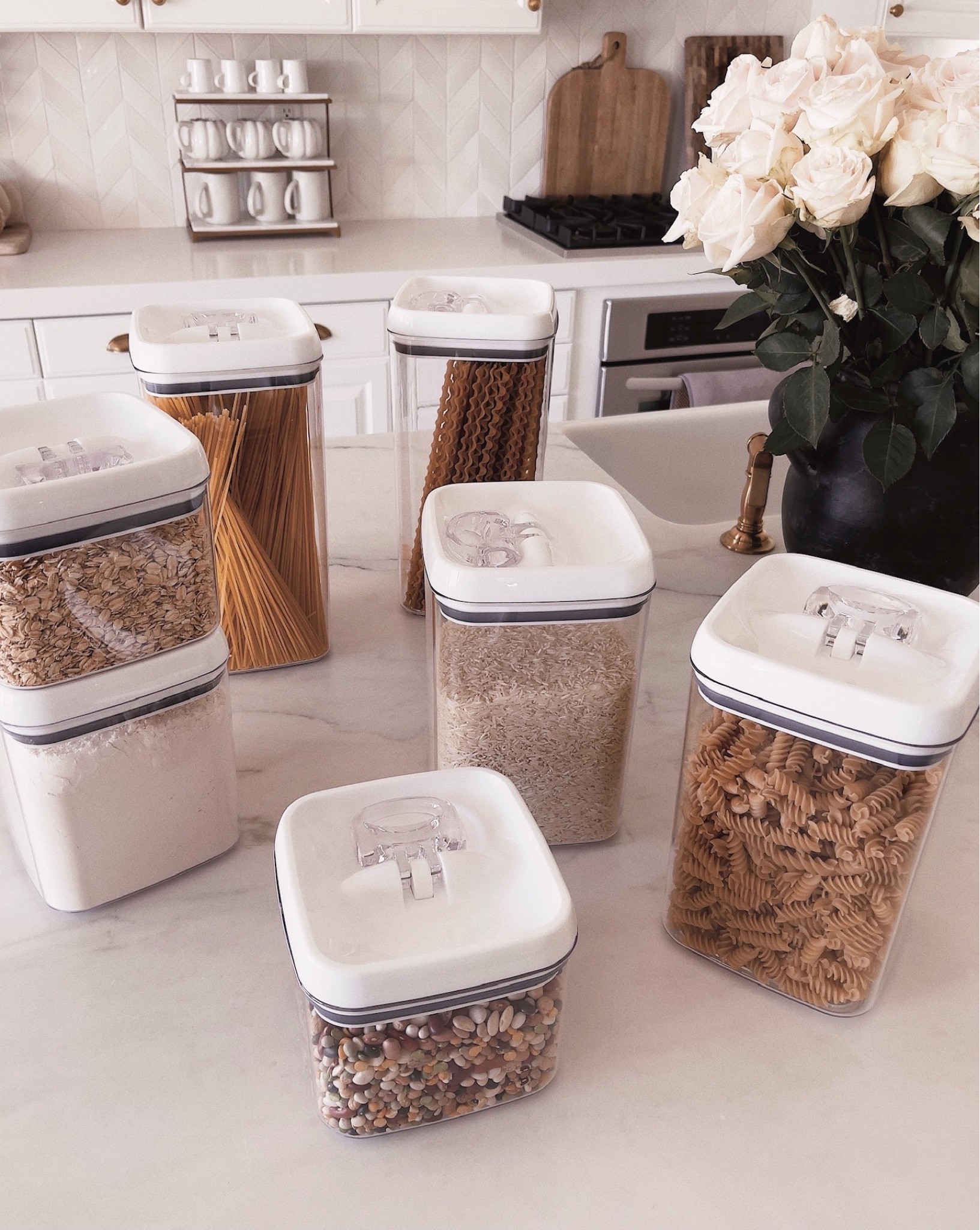 Clear view storage, pantry storage, organizing home #StylinbyAylin 

#LTKFind #LTKhome #LTKunder100