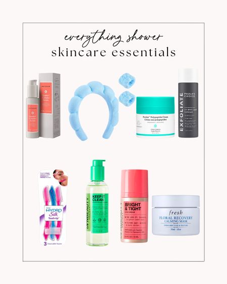 A few times a week, I like to do an “everything shower!” This usually includes a hair mask, hair wash, shave, and full skincare. Here are some of my favorite self care products at the moments that have worked really well for me!

Skincare essentials, face mask

#LTKFind #LTKunder100 #LTKbeauty