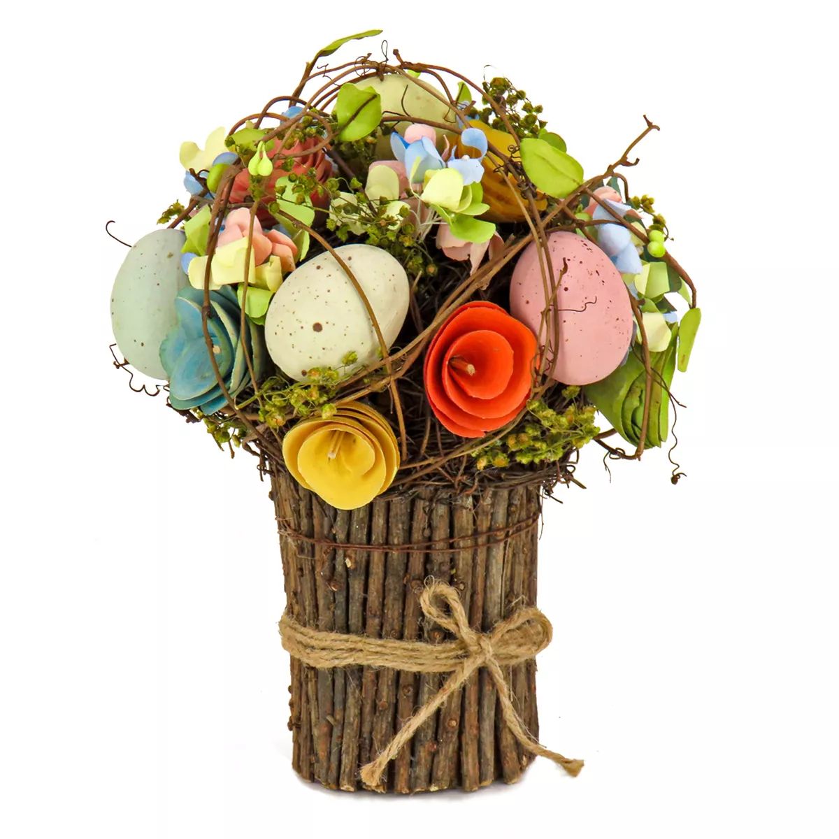 National Tree Company 8" Artificial Floral Bundle, Easter Collection | Target