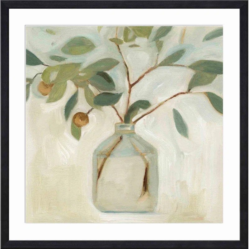 Neutral Arrangement I by Emma Scarvey - Picture Frame Painting | Wayfair North America
