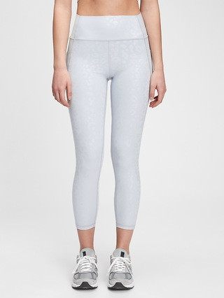 GapFit High Rise Print Pocket 7/8 Leggings in Sculpt Revolution | Gap (US)