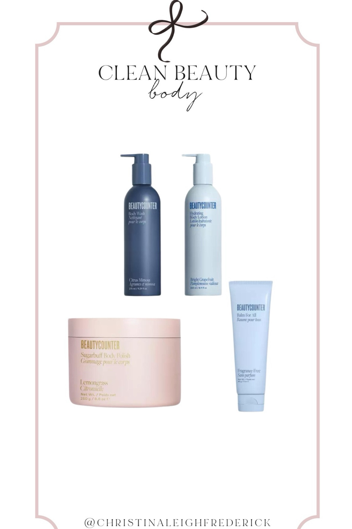 Clean beauty - body  

#LTKBeauty