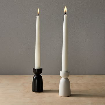 Pure Ceramic Taper Holders | West Elm (US)