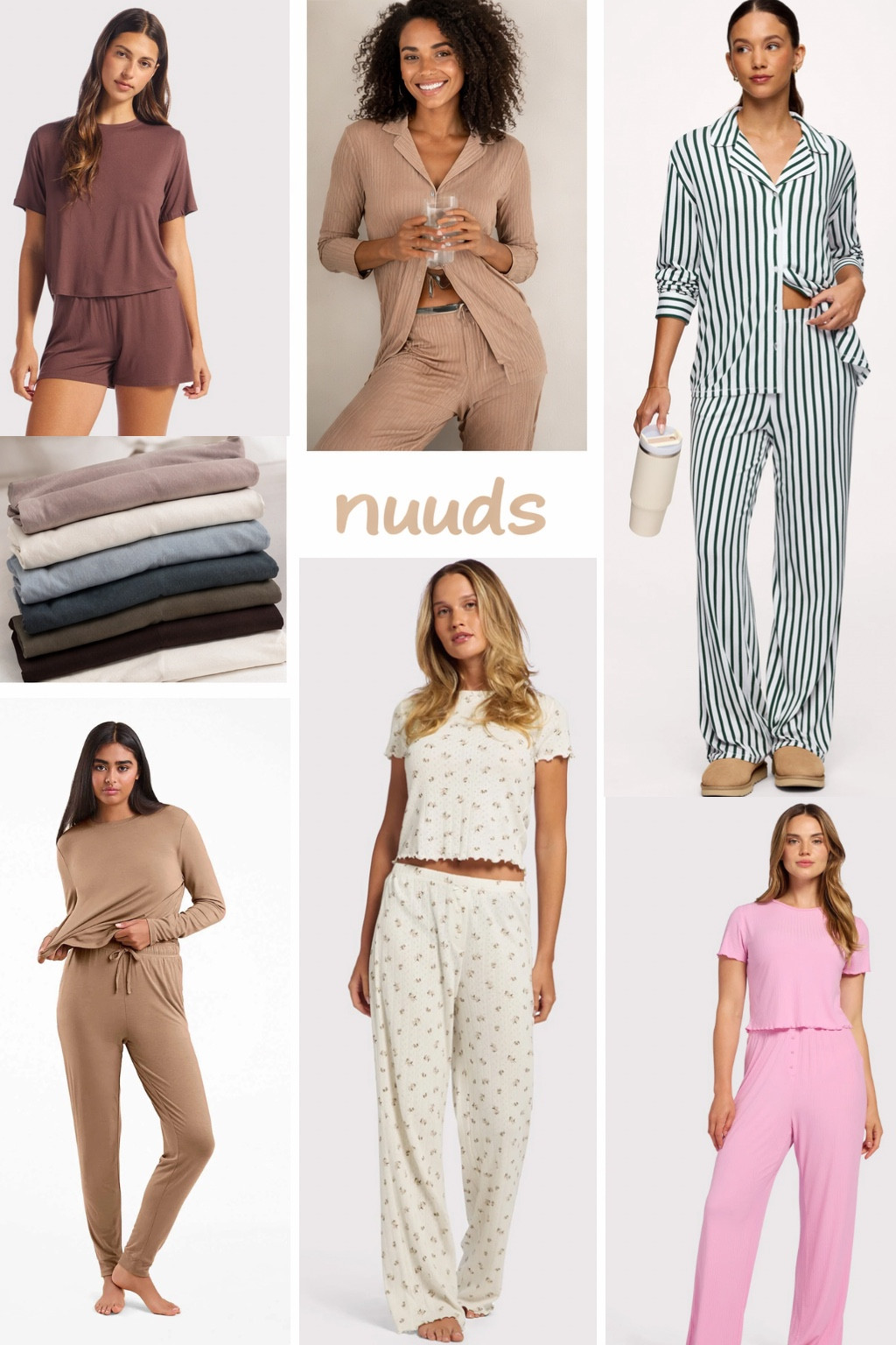 Cozy and soft pajama sets from Nuuds. These pajamas were made to keep you cool while sleeping. 

#LTKFindsUnder100 

#LTKFindsUnder50

#LTKootd #LTKselfcare #LTKSeasonal