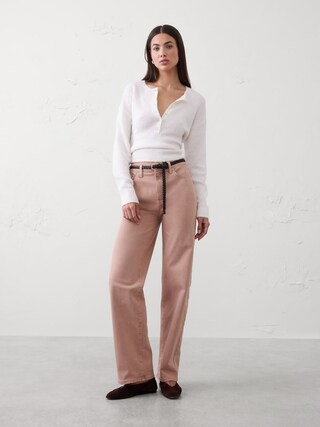 Straight High-Rise Jean | Banana Republic Factory