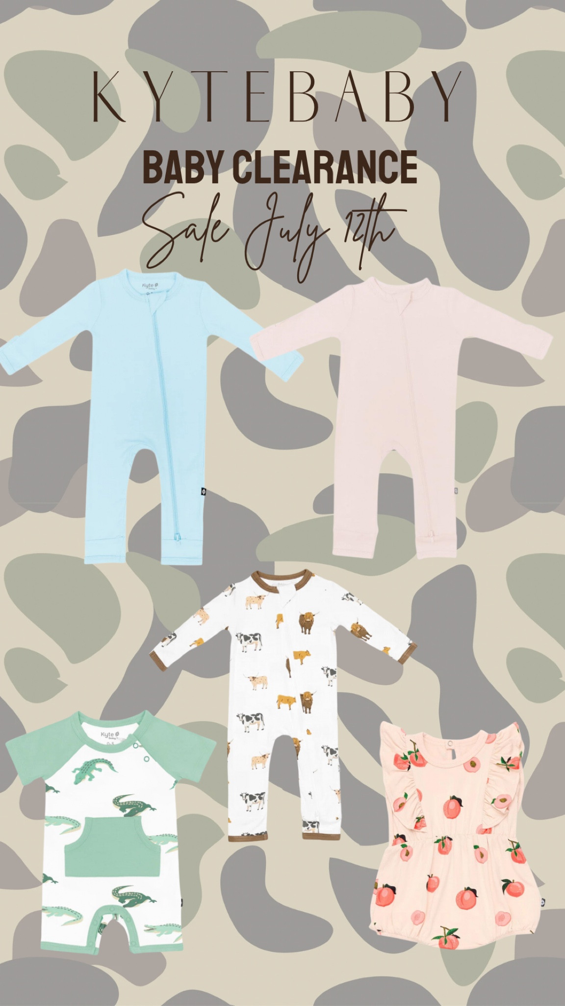 July 12th HUGE Kyte Baby Clearance Sale!! 

#LTKSummerSales #LTKBump #LTKBaby