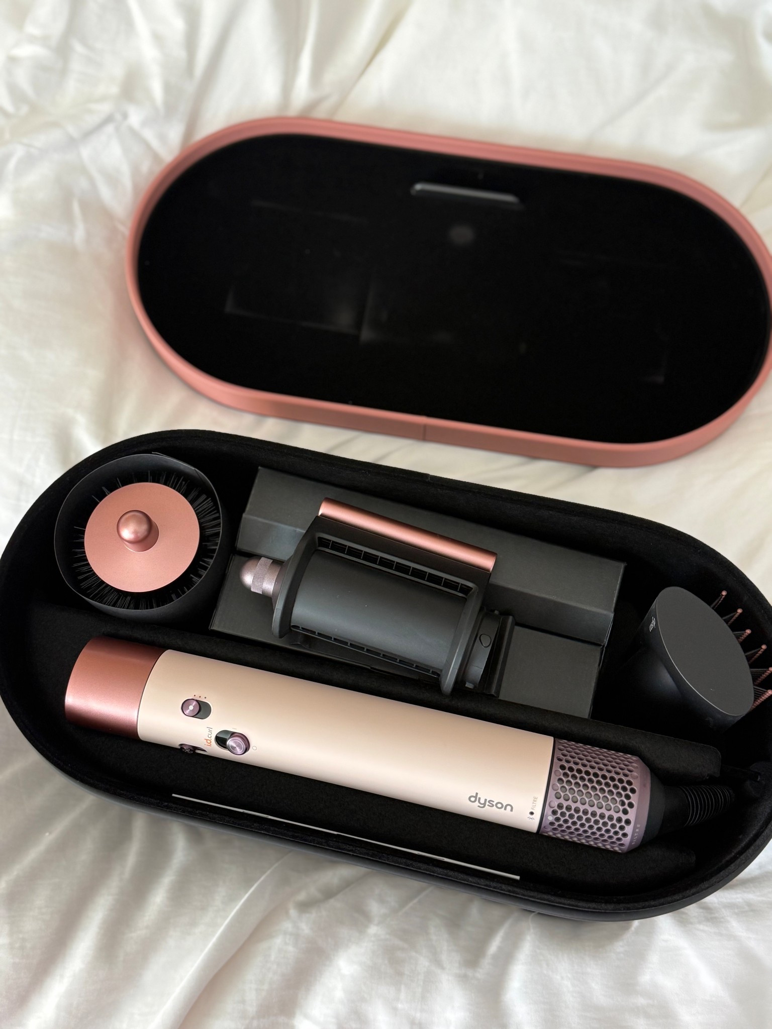 Pink Dyson, Dyson air wrap new color, loose curls, thin hair tools 

#LTKSeasonal #LTKBeauty