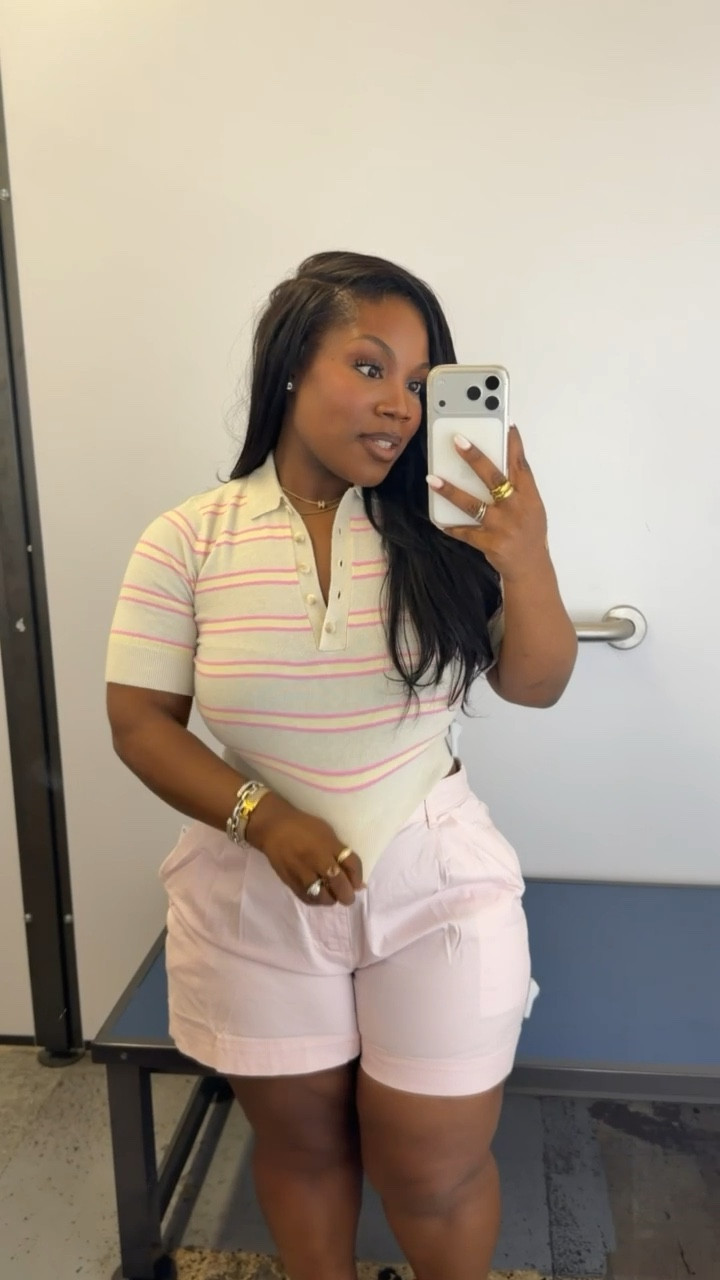This fitted polo is too good!! The chinos also fit perfectly! I will be getting these in more colors 🤩

Pants are $15 off at Old Navy ✨ 

Polo: XS 
Shorts: L

#LTKMidsize #LTKPetite #LTKSaleAlert