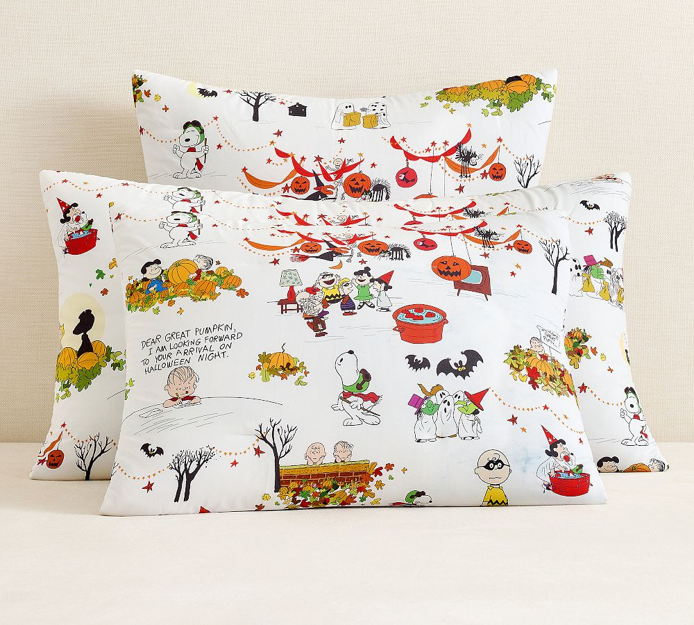 Peanuts\u2122 Great Pumpkin Comforter Sham | Pottery Barn (US)