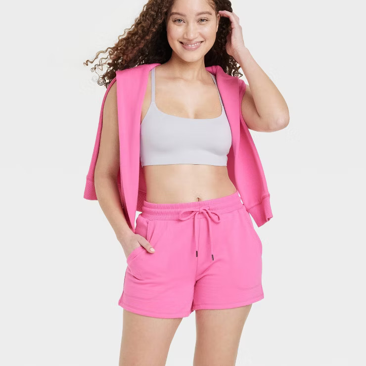 Women's Beautifully Soft Fleece Shorts - Stars Above™ | Target