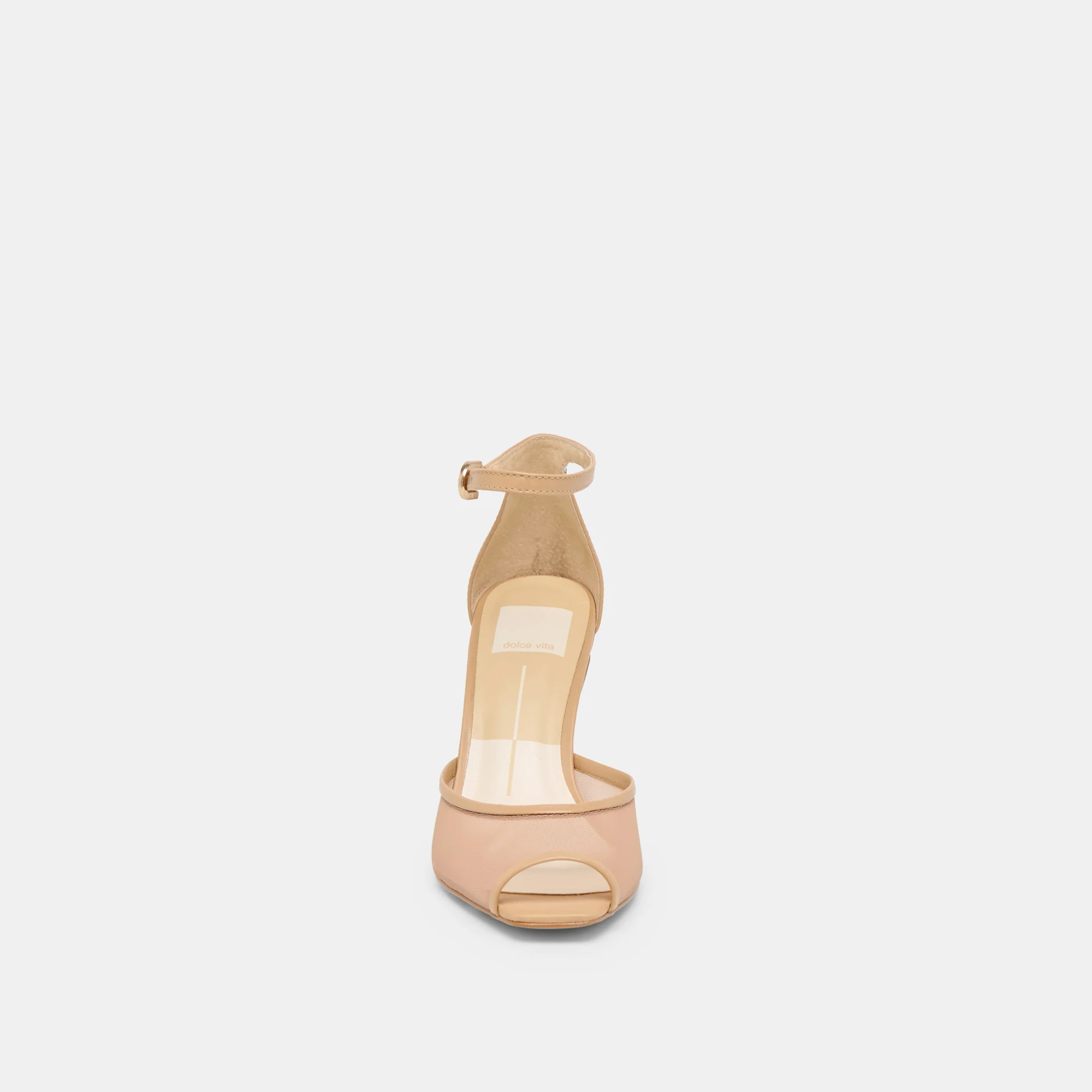 Serlo Mesh Heels Cafe Mesh | DolceVita.com