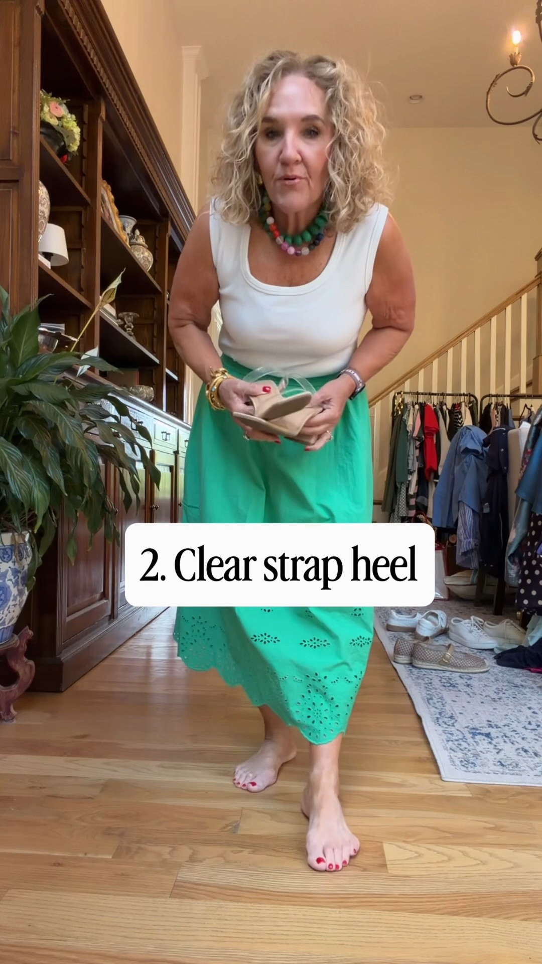 The 5 pair of shoes I reach for most 
Tank size medium 
Skirt medium 
Sweatshirt medium 
Necklaces are 20% off

#LTKSaleAlert #LTKOver40 #LTKootd