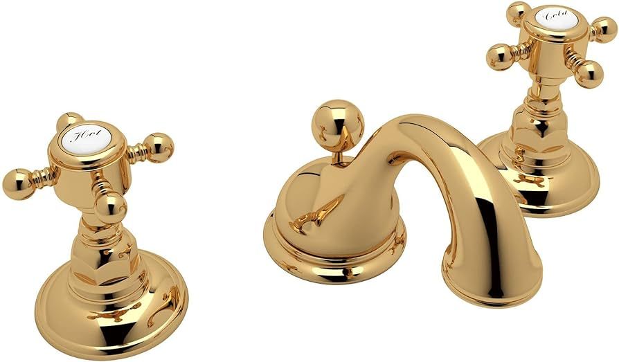 ROHL A1408XMULB-2 Lavatory FAUCETS, Unlacquered Brass | Amazon (US)