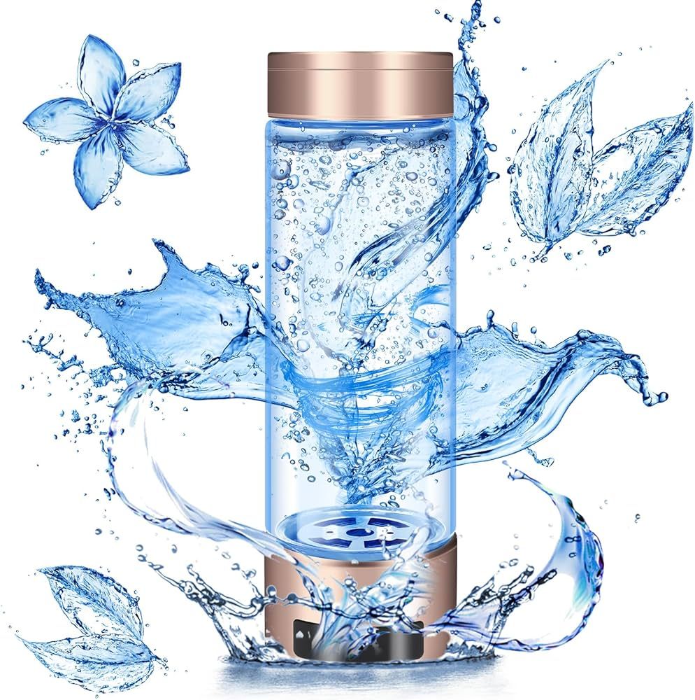 Hydrogen Water Bottle, Rechargeable Portable Hydrogen Water Ionizer Machine, PEM SPE Technology,L... | Amazon (US)