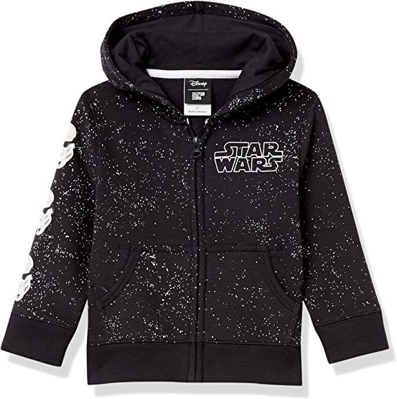 Spotted Zebra Disney | Marvel | Star Wars Boys and Toddlers' Fleece Zip-Up Hoodie Sweatshirts | Amazon (US)