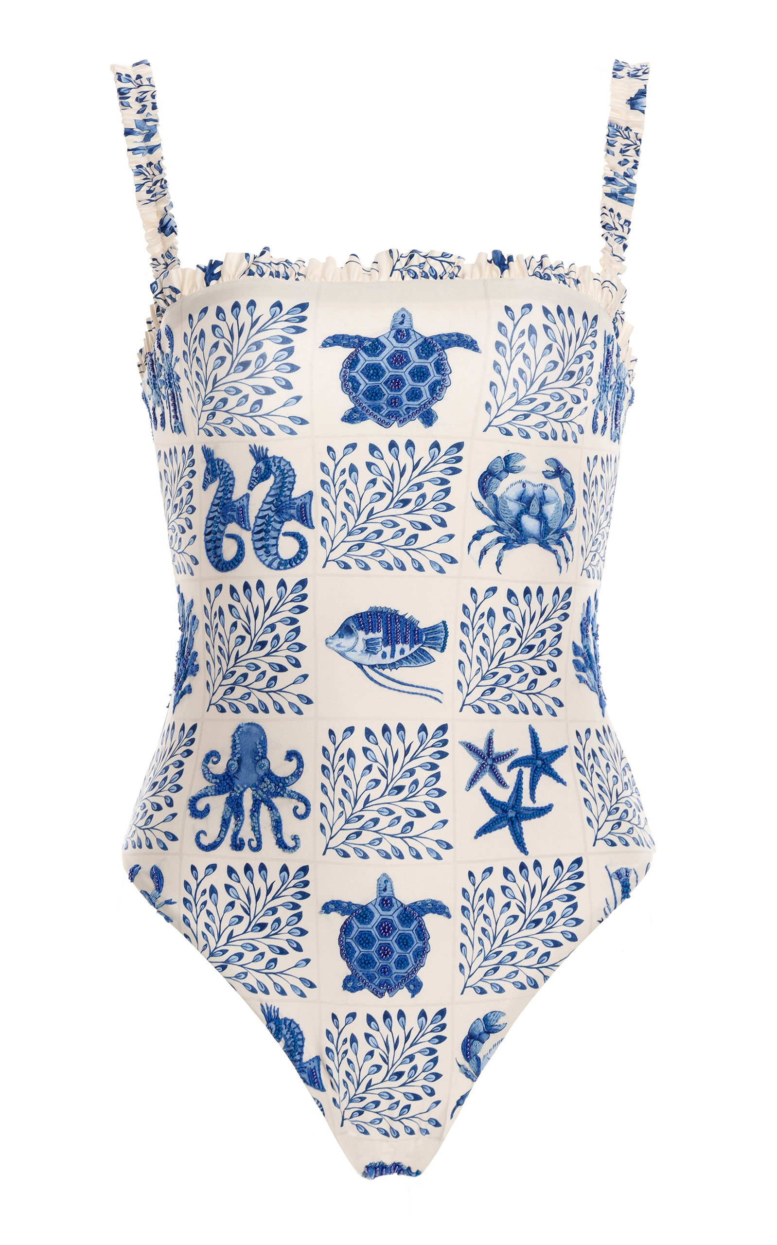 Limón Embroidered One-Piece Swimsuit | Moda Operandi (Global)
