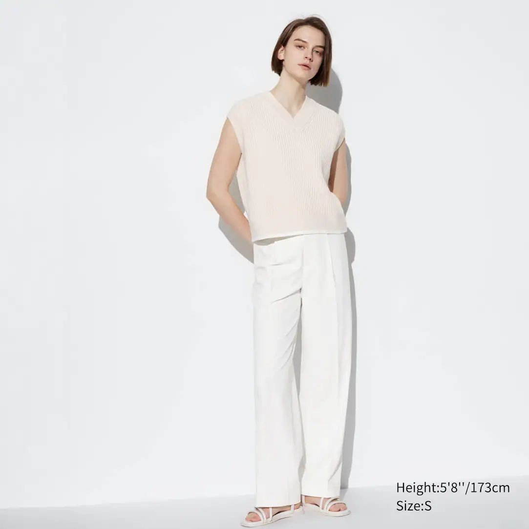 BUNDFALTENHOSE (WIDE FIT, LANG) | UNIQLO (DE)