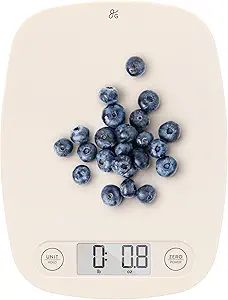 Greater Goods Digital Kitchen Scale - Cooking, Baking, Meal and Food Prep Scale, Weighs in Grams,... | Amazon (US)