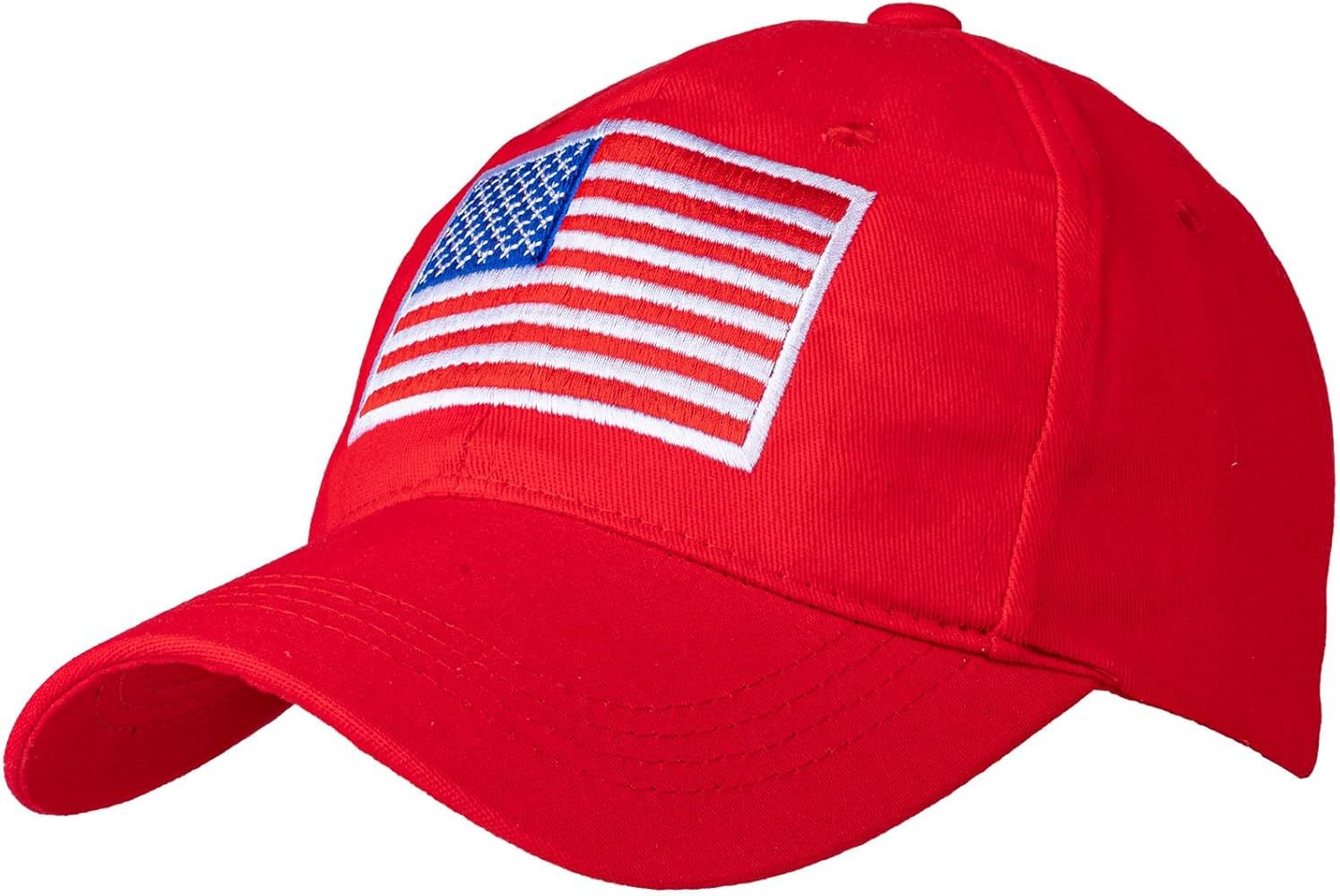 ZseventHFB American Flag Hats for Men and Women Low Profile USA Flag Baseball Cap Adjustable Outd... | Amazon (US)