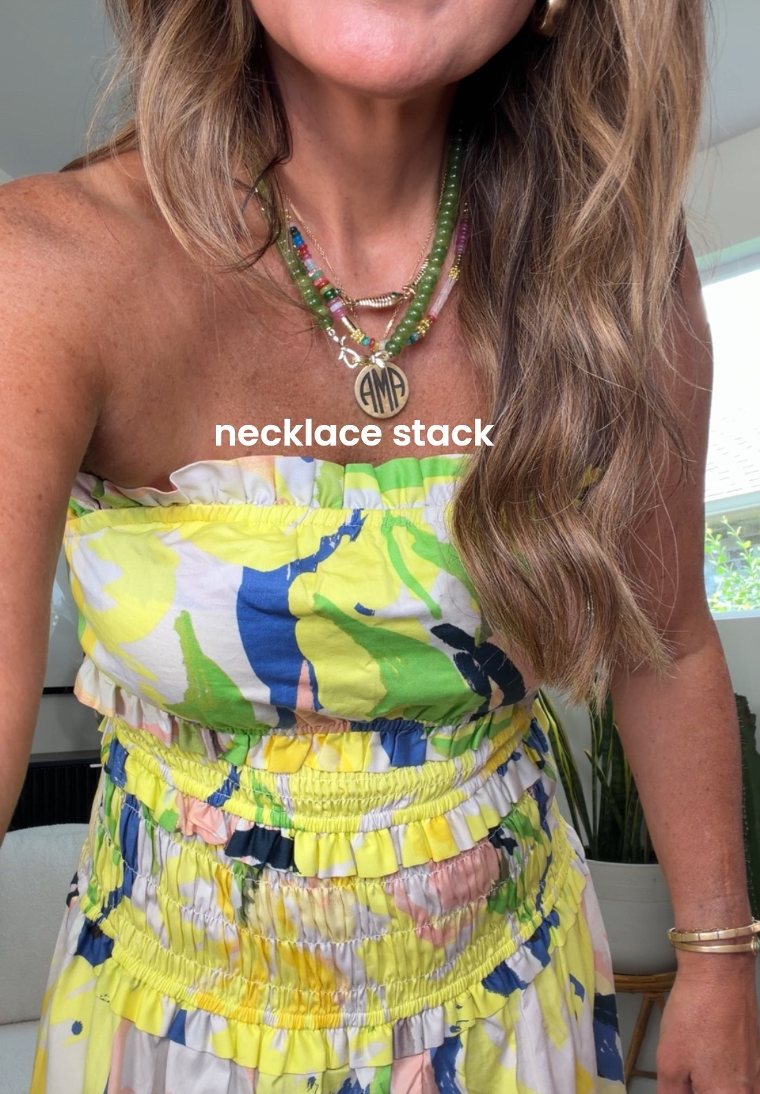 Love this dress and necklace combo!!

Linking a similar monogram necklace since mine is from a local jewelry store.

#LTKootd #LTKOver40 #LTKSeasonal
