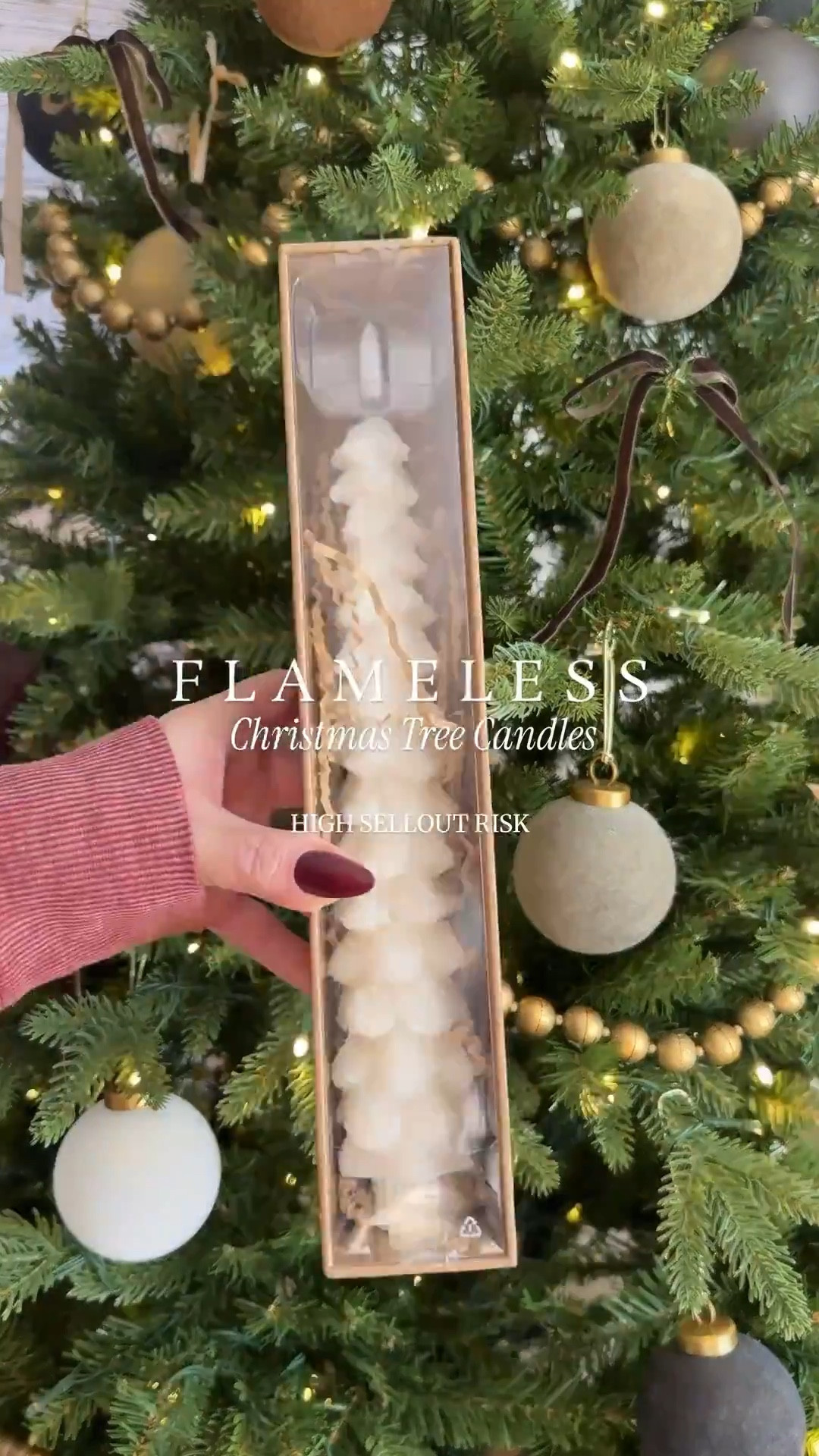 You’ll thank me for this…
BUY NOW, DON’T WAIT!! 🌲 
These Flameless Christmas tree taper candles were a hit last year and they are BACK IN STOCK! They sold out early with minimal restocking. They are much prettier than all the dupes out there. Definitely one of my top three holiday decor finds. Also available in green. 

✨ Follow me @dpiahome for more home finds and seasonal holiday decor.

#LTKHoliday

#LTKHome #LTKFindsUnder50 #LTKSeasonal