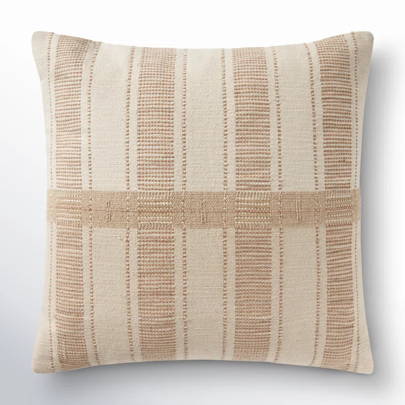 Amber Lewis x Loloi Carmel Square Pillow Cover and Insert & Reviews | Wayfair | Wayfair North America