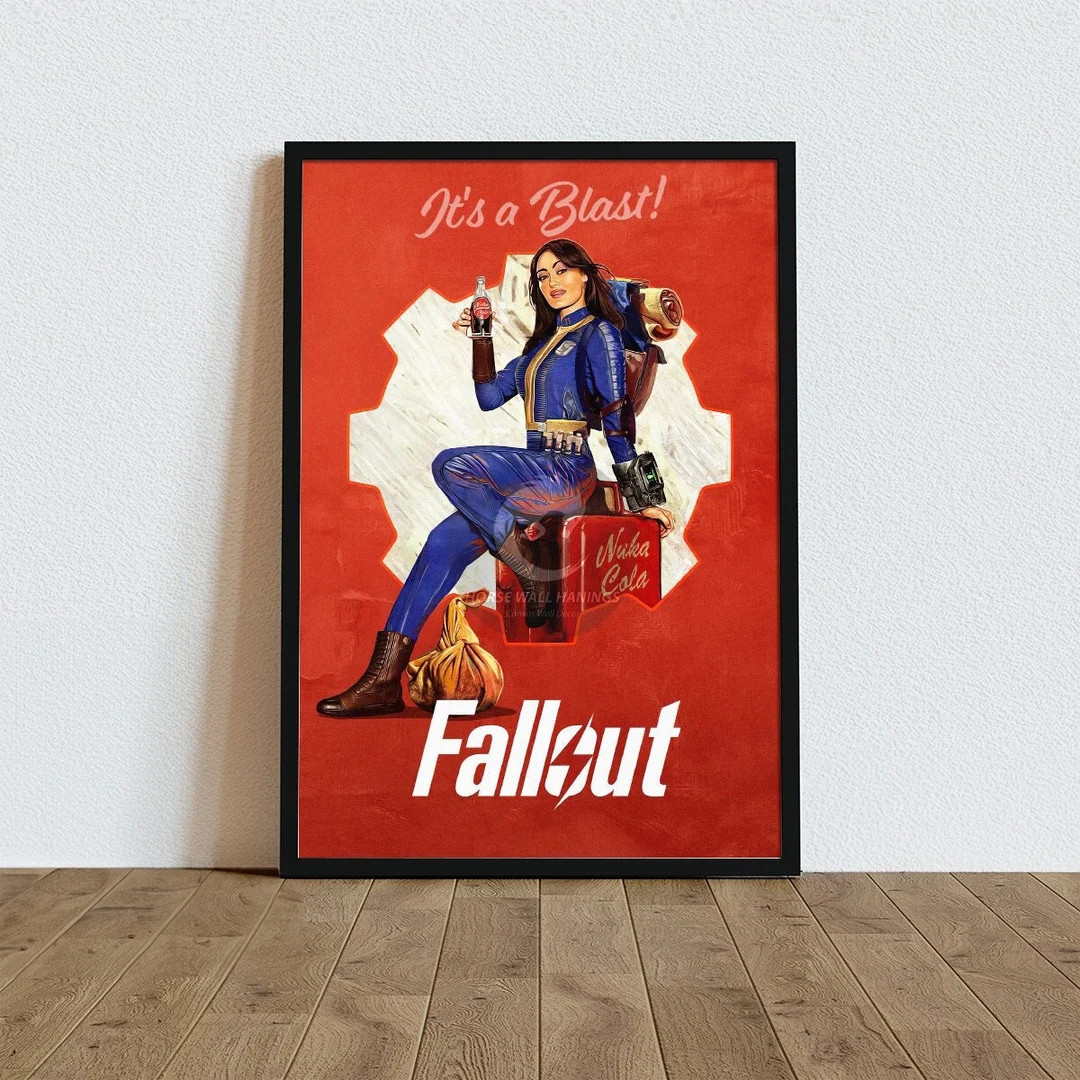 Fallout Lucy Poster High Quality Canvas Wall Art Room Decor Fallout Series 2024, Nuke Cola Poster... | Etsy (US)