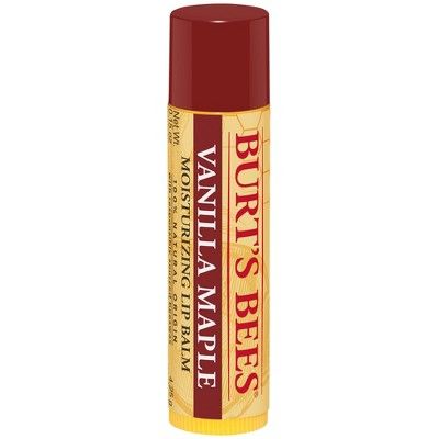 Burt's Bees Moisturizing Lip Balm - Vanilla Maple - 0.15oz | Target