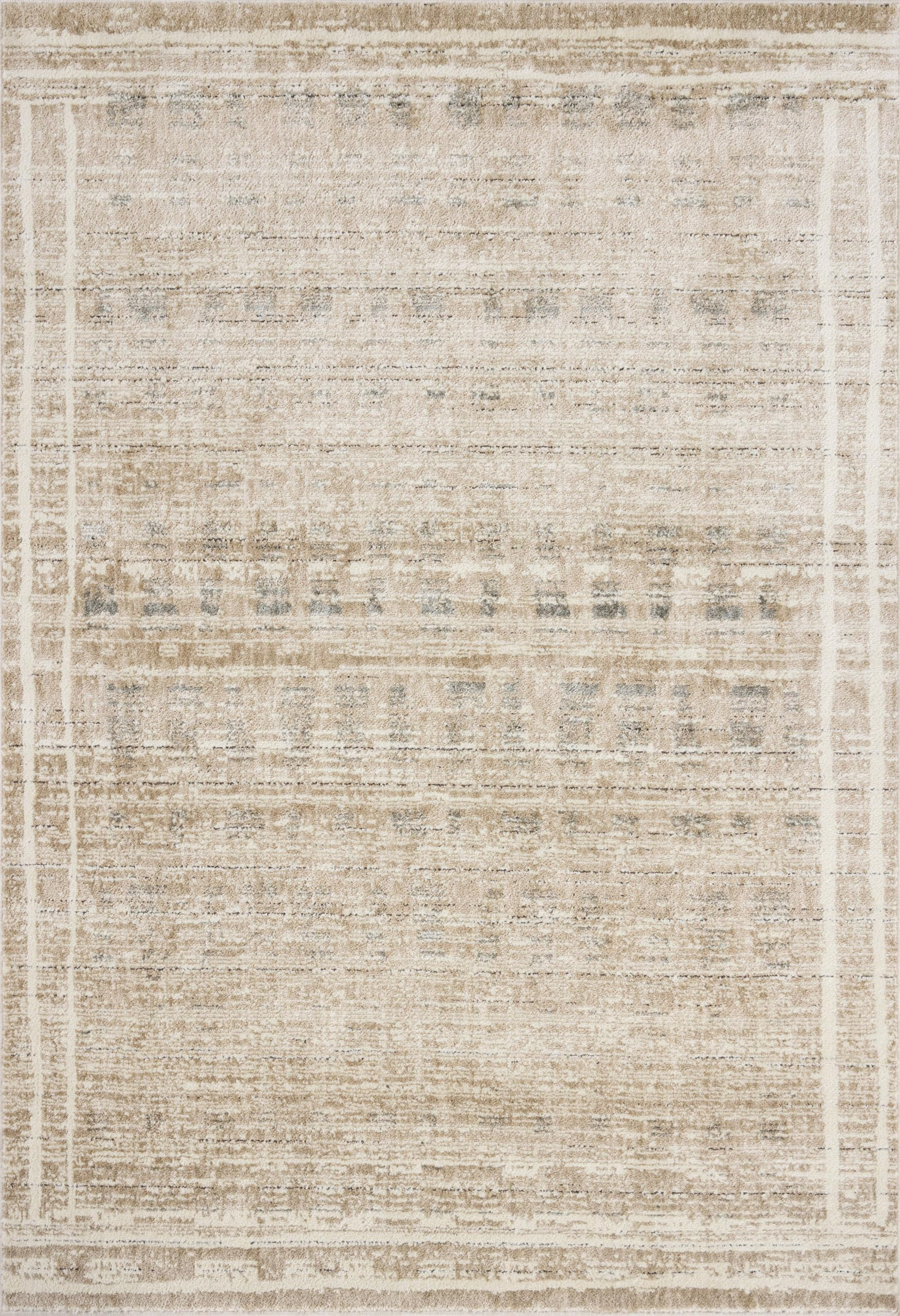 Loloi Jeremiah Brent Bleecker Collection BLE-07 Khaki/Natural 2'-7" x 10'-0" Runner Rug | Amazon (US)