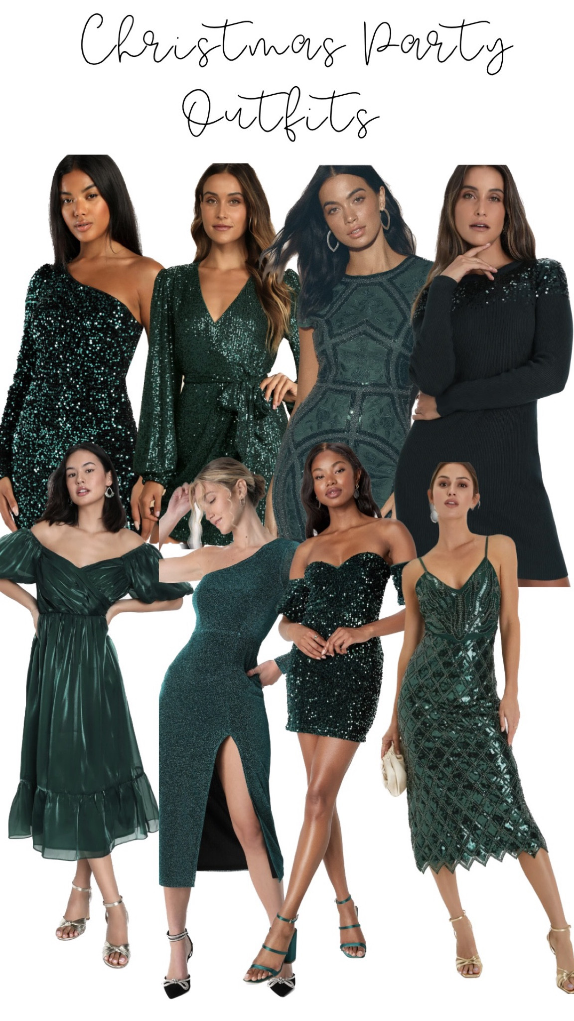 If your in need of a green dress for your Christmas party, here are some adorable options! 🎄❤️

#christmasparty #greendress #holiday #holidayparty #holidaypartyoutfit 

#LTKSeasonal #LTKHoliday #LTKparties