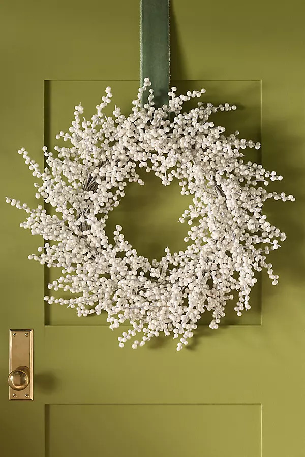 Pearl Berry Wreath | Anthropologie (US)