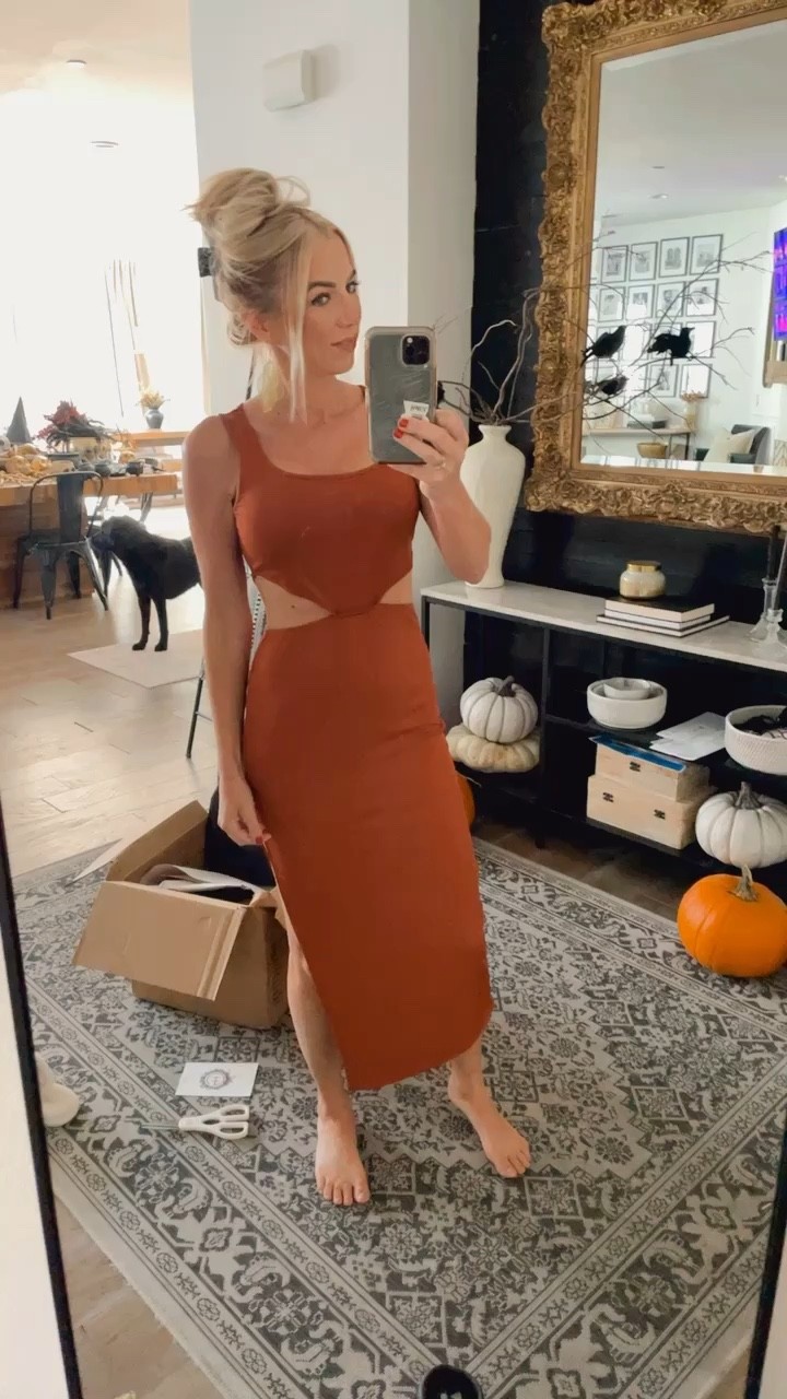 Fall cutout dress 

Amazon dress
Fall dress
Rust orange 
Fall outfit
Outfit of the day
Dresses for women 

#LTKunder50 #LTKcurves #LTKstyletip
