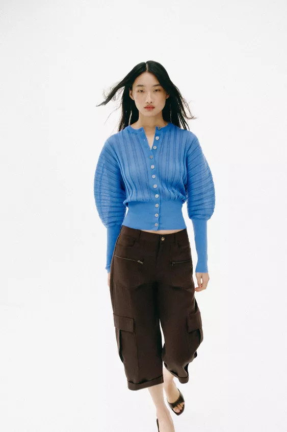 CARGO CAPRI TROUSERS | Zara UK