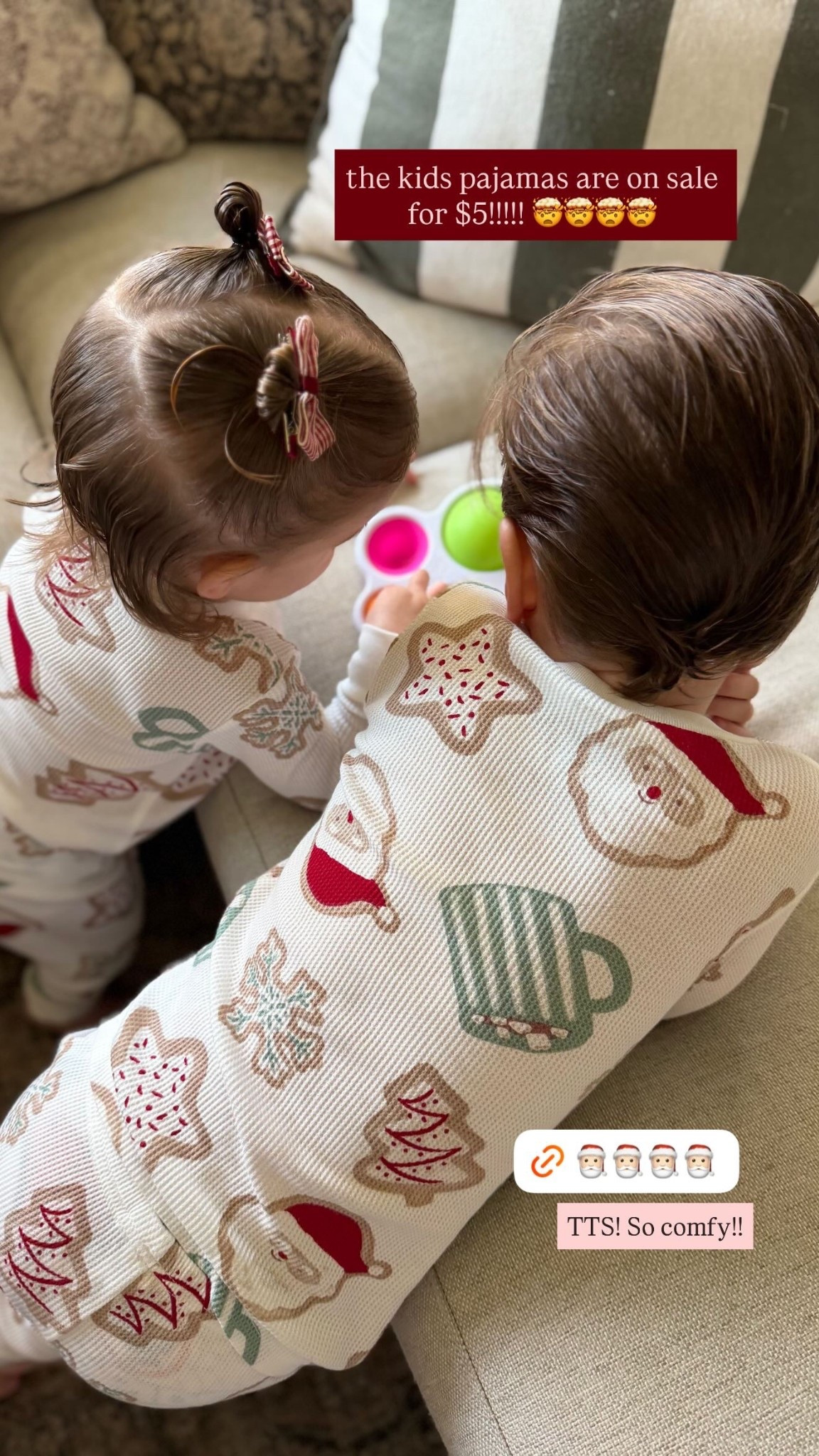 the kids pajamas are on sale for $5!!!!! 🤯🤯🤯🤯 TTS! So comfy!!